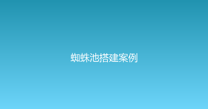 蜘蛛池搭建案例 封面图